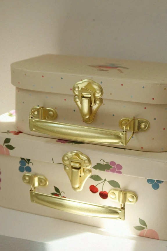 Set kofera za pohranu Konges Sløjd 2 PACK SUITCASE KS104605.PPY2 bež