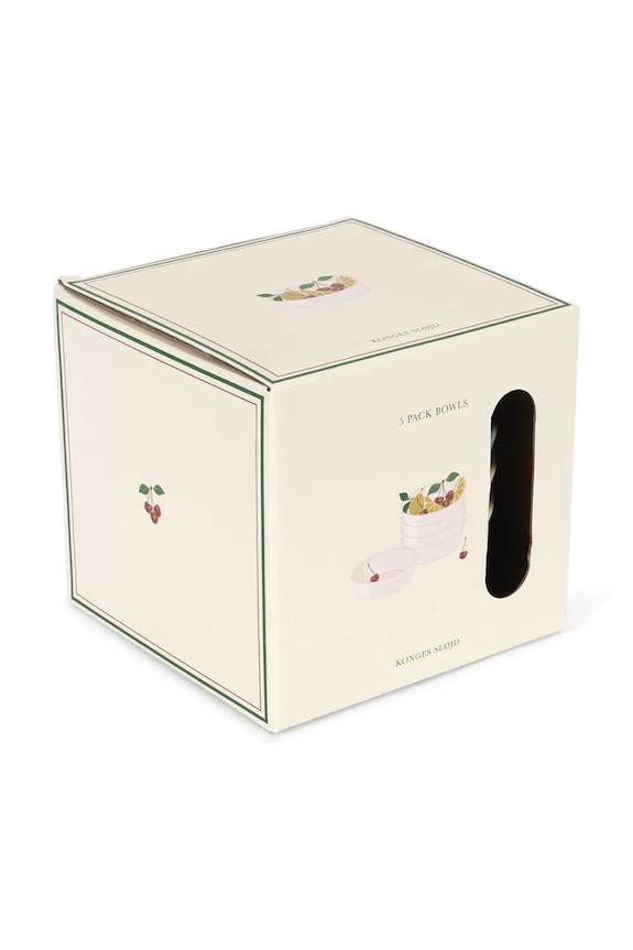 Παιδικό μπολ Konges Sløjd 5 PACK BOWL 5-pack πολύχρωμο KS104616.PPY2