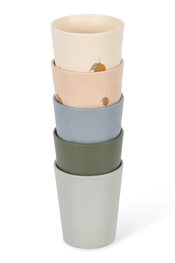 Детская кружка Konges Sløjd 5 PACK CUP 5 шт мультиколор KS104617.PPY2