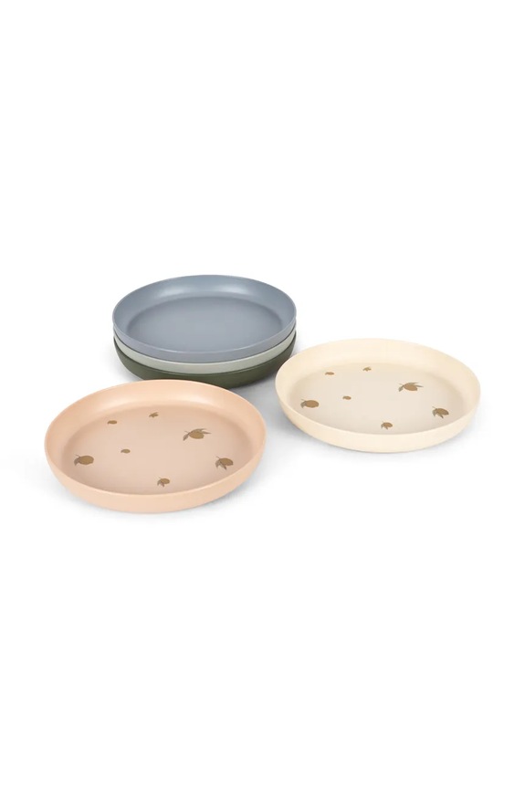 Παιδικό πιάτο Konges Sløjd PLATE 5-pack KS104618.PPY2 πολύχρωμο SS26