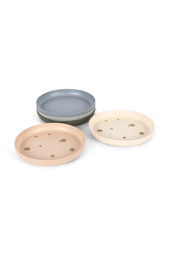 Παιδικό πιάτο Konges Sløjd PLATE 5-pack KS104618.PPY2 πολύχρωμο SS26