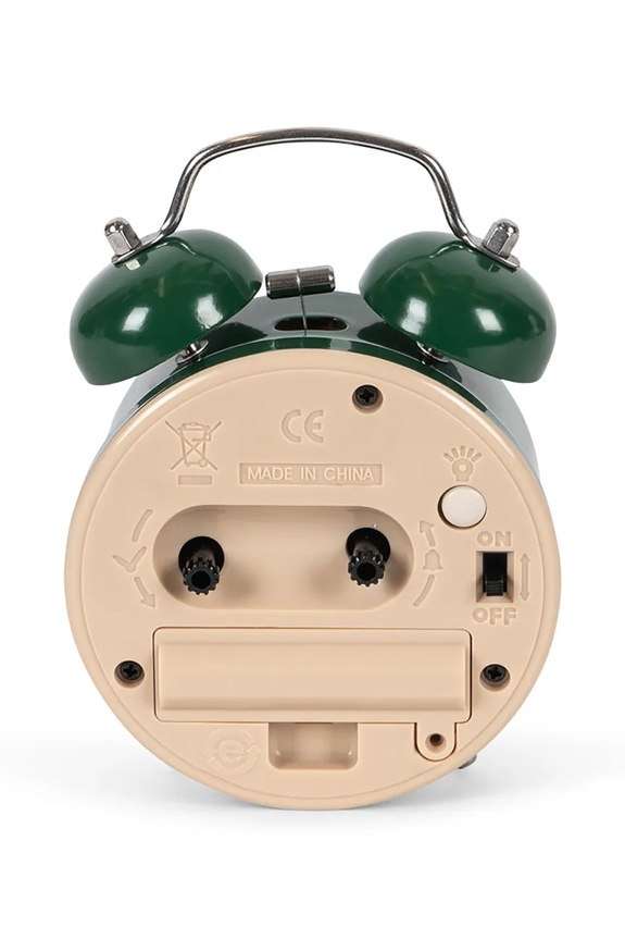 Chłopiec Konges Sløjd budzik ALARM CLOCK KS104628.PPY2 zielony