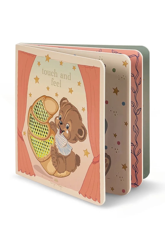 Konges Sløjd książeczka dla dzieci TOUCH AND FEEL BOOK FSC KS105108.PPY2 multicolor SS26