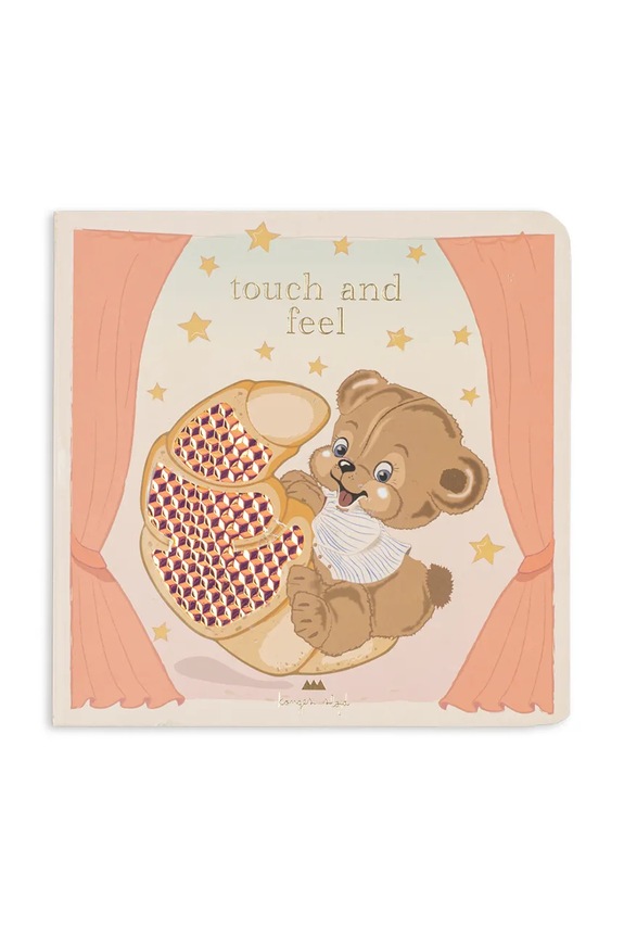 Konges Sløjd książeczka dla dzieci TOUCH AND FEEL BOOK FSC KS105108.PPY2