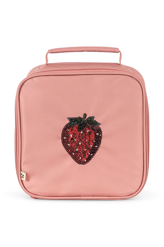 Konges Sløjd torba na lunch dziecięca CLOVER THERMO LUNCH BAG różowy KS104738.PPY2