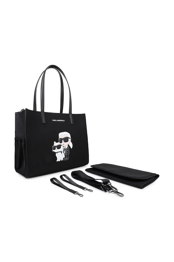 Karl Lagerfeld torba do wózka czarny Z31195
