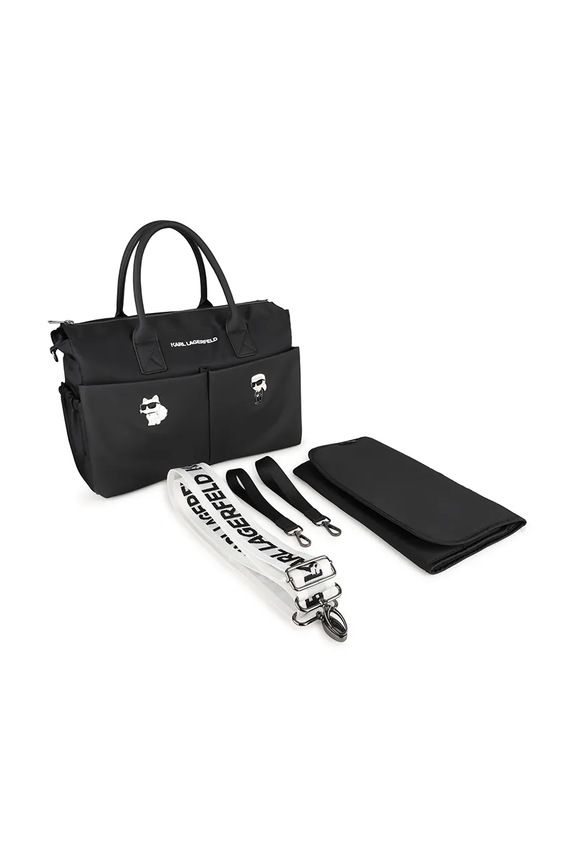 Karl Lagerfeld troller negru Z31194