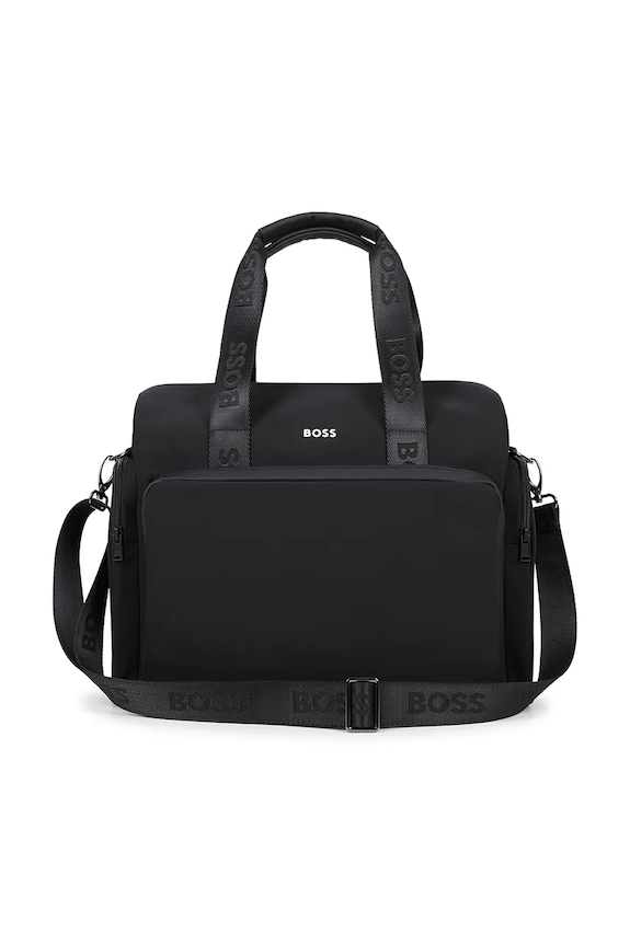 BOSS torba do wózka z matą do przewijania J53107 czarny SS26