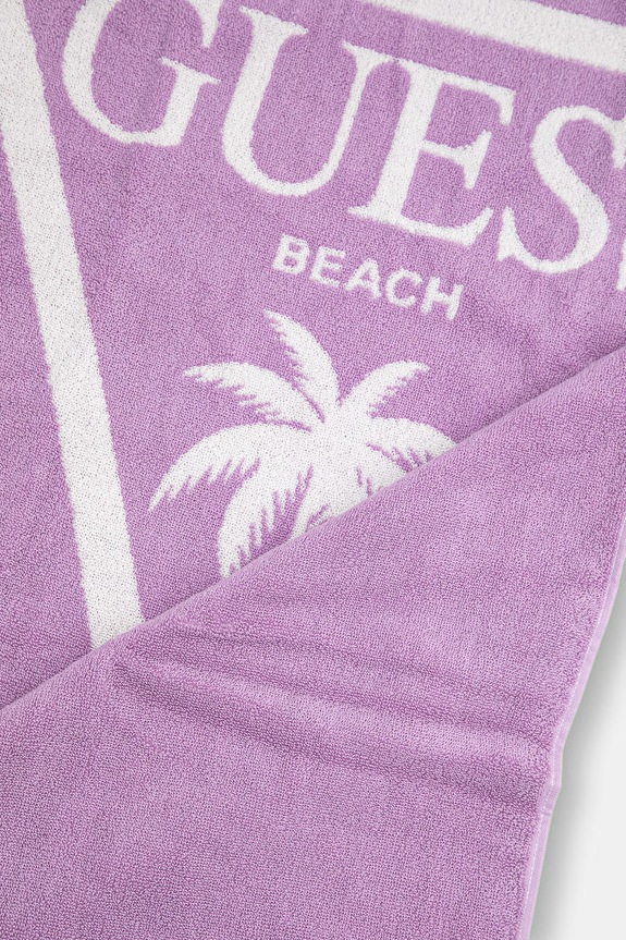Băieți Guess prosop de plajă din bumbac H6GZ03.SG00P.PPY2.M violet