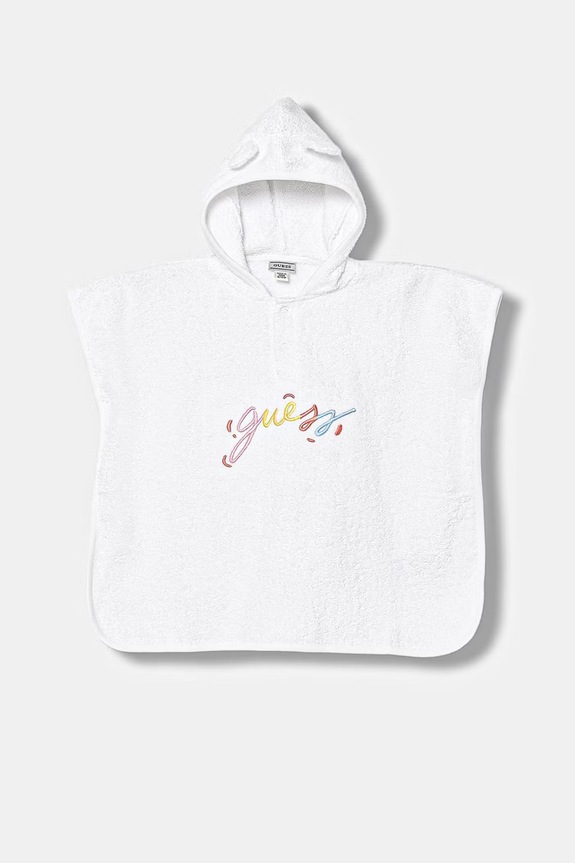 Dětský ručník s kapucí Guess bílá H6GZ09.KCCK1.PPY2.M