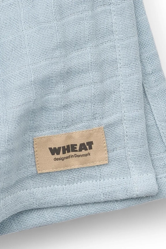 Chlapec Bavlnená detská plienka Wheat 2-pak 3890.376.GOTS modrá