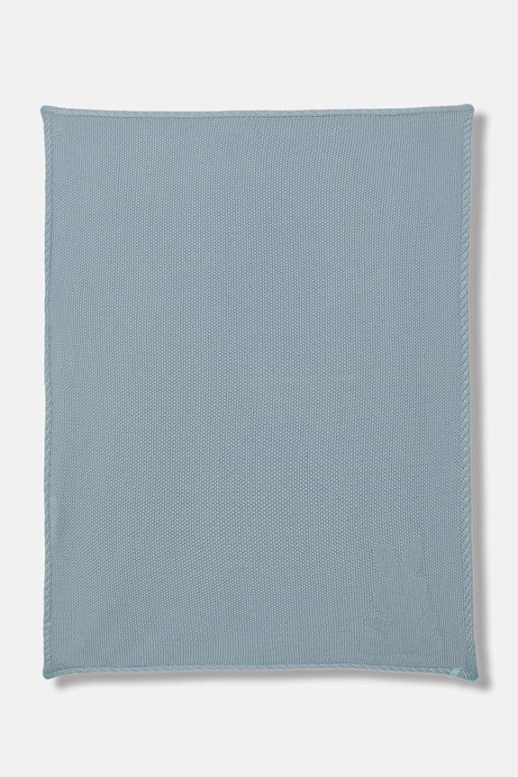 United Colors of Benetton kocyk dziecięcy bawełniany niebieski 6UHXA800S.W.Stagionale