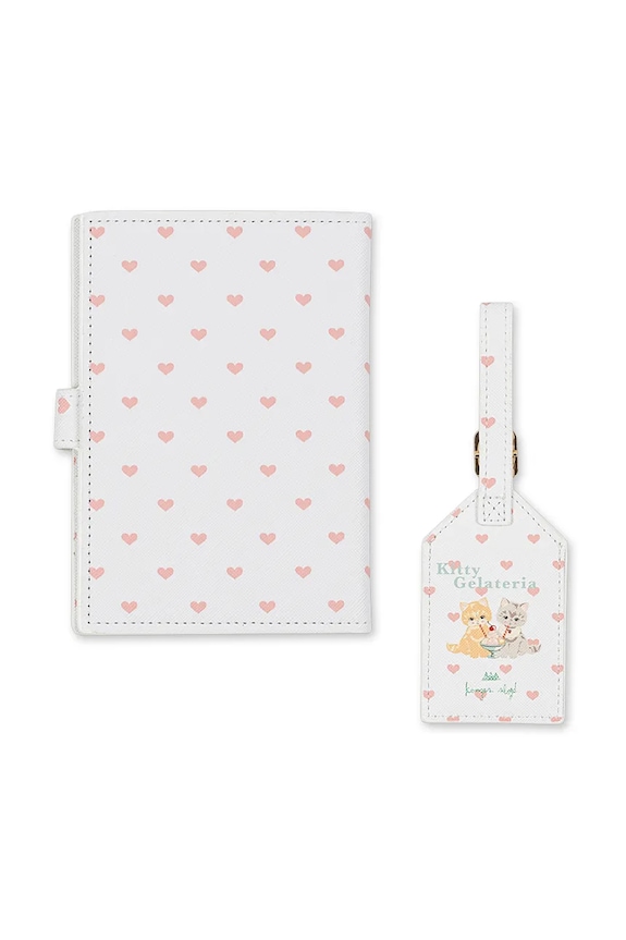 Konges Sløjd etui na paszport dziecięce VOYAGE TRAVEL SET KS103027.PPY2 multicolor SS26