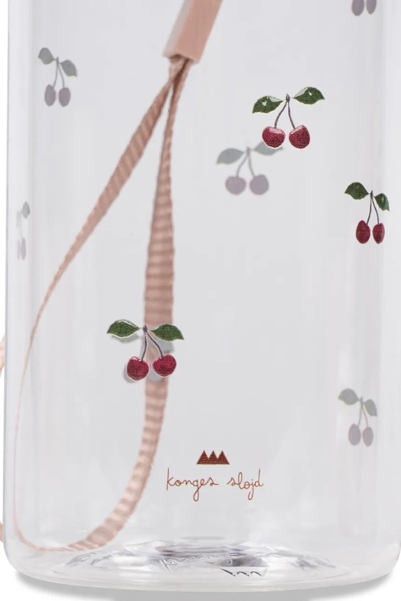 Konges Sløjd butelka na wodę dziecięca WATER BOTTLE różowy KS105635.PPY2