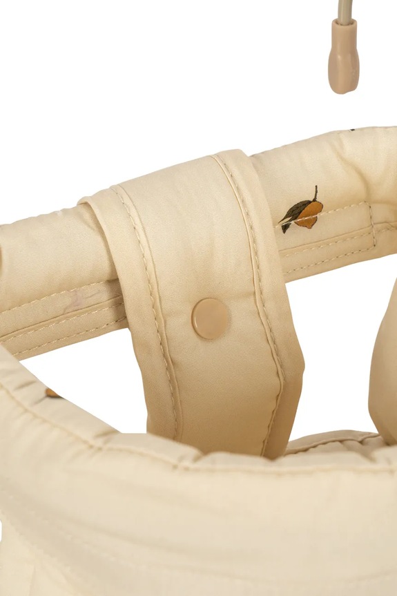 Dječaci Konges Sløjd pamučna košara za bicikl za lutke DOLL BIKE SEAT KS105330.PPY2 bež