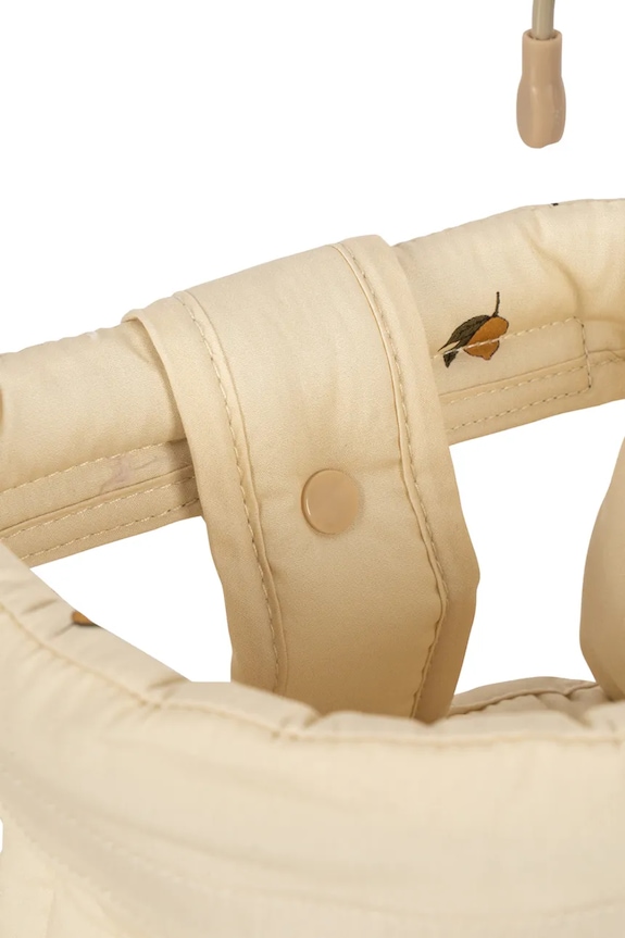 Dječaci Konges Sløjd pamučna košara za bicikl za lutke DOLL BIKE SEAT KS105330.PPY2 bež