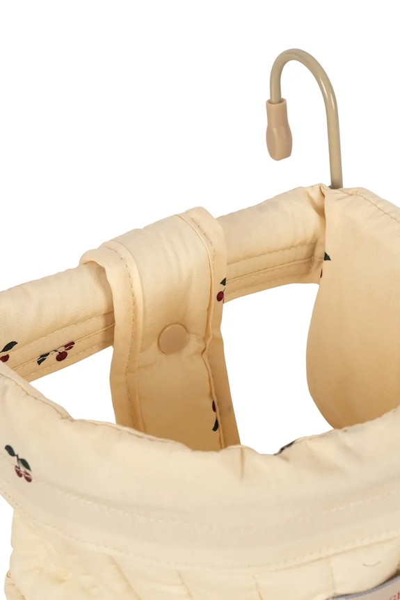 Băieți Konges Sløjd coș de bicicletă pentru păpuși, pentru copii, din bumbac DOLL BIKE SEAT KS105330.PPY2 roz