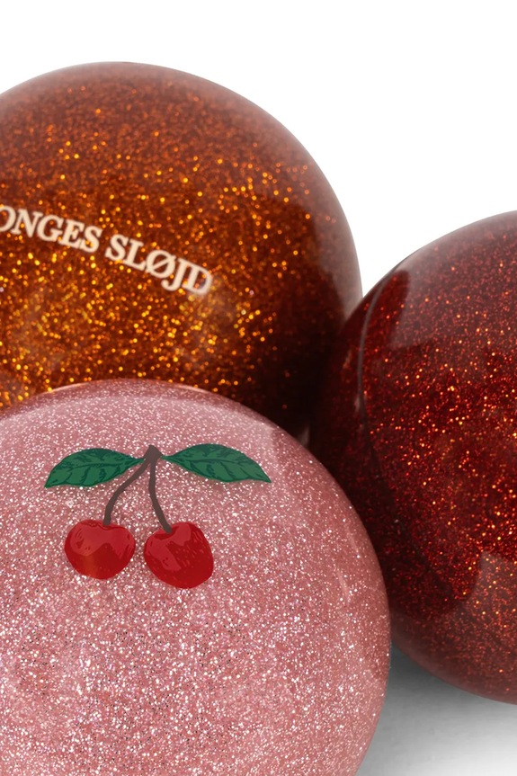 Konges Sløjd zestaw zabawek dziecięcych 3 PACK SPARKLY BALLS KS105405.PPY2 multicolor SS26