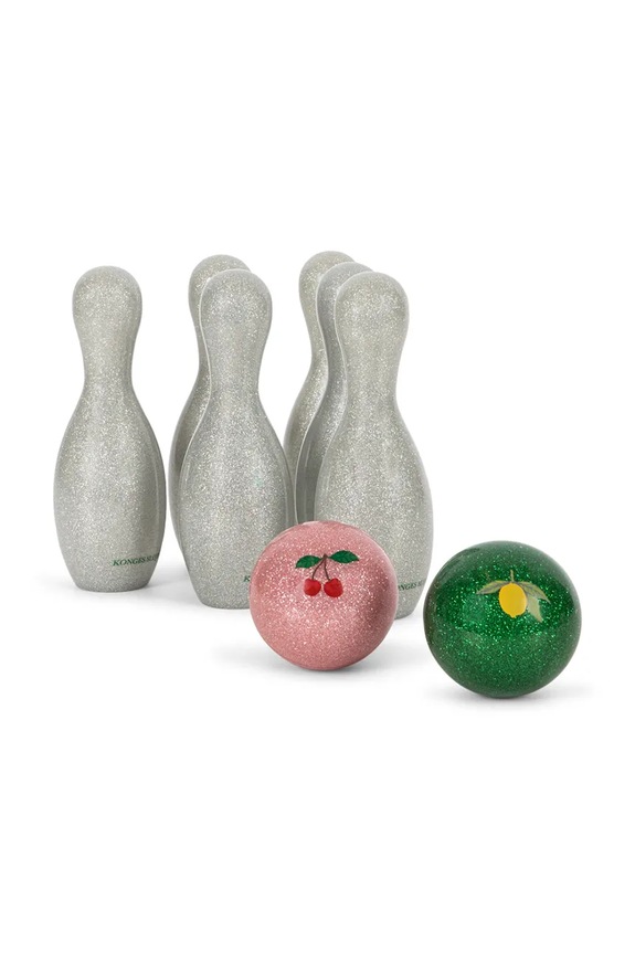 Konges Sløjd zestaw zabawek dziecięcych GLITTER BOWLING multicolor KS105406.PPY2