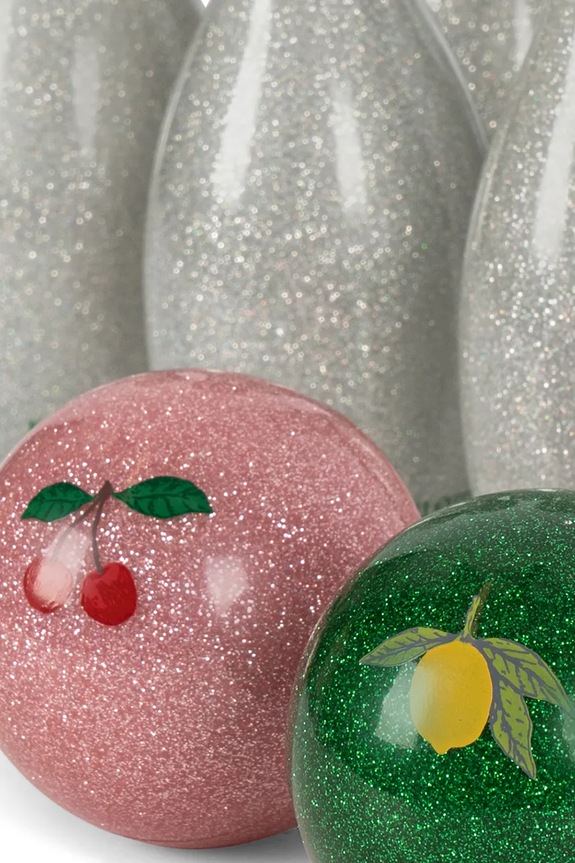 Chłopiec Konges Sløjd zestaw zabawek dziecięcych GLITTER BOWLING KS105406.PPY2 multicolor