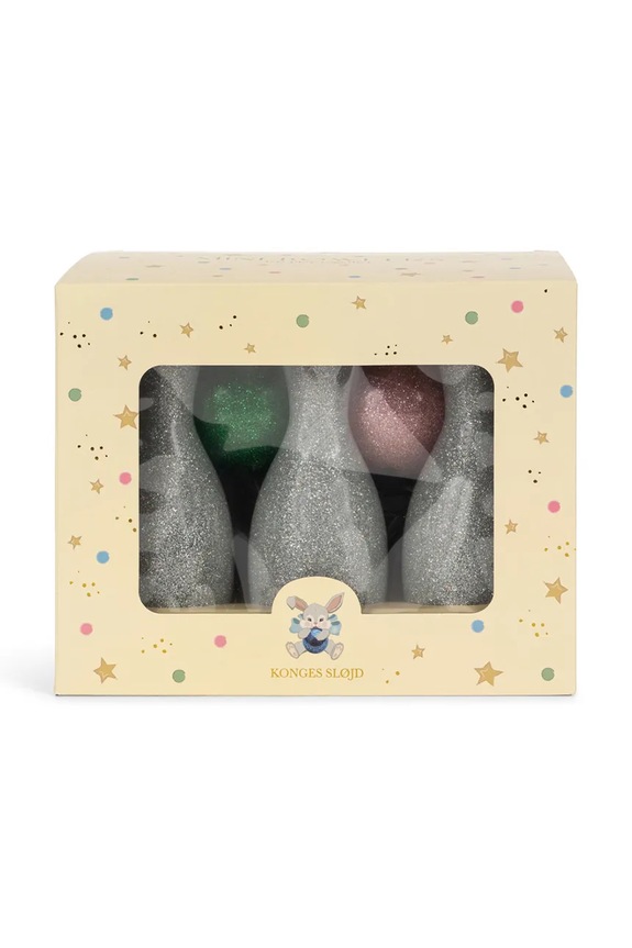 Konges Sløjd zestaw zabawek dziecięcych GLITTER BOWLING multicolor KS105406.PPY2