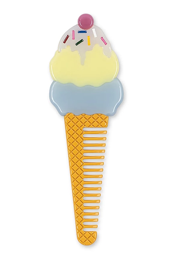 Konges Sløjd zestaw do pielęgnacji dziecięcy ICE CREAM COMB multicolor KS105421.PPY2