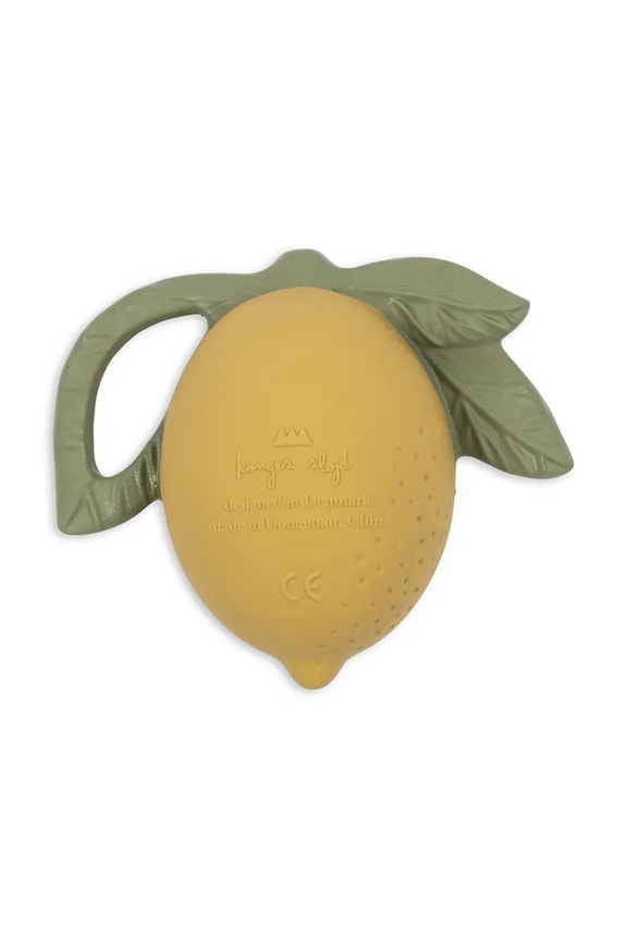Konges Sløjd βρεφικό παιχνίδι μασήματος LEMON TEETHER KS105446.PPY2 κίτρινο SS26