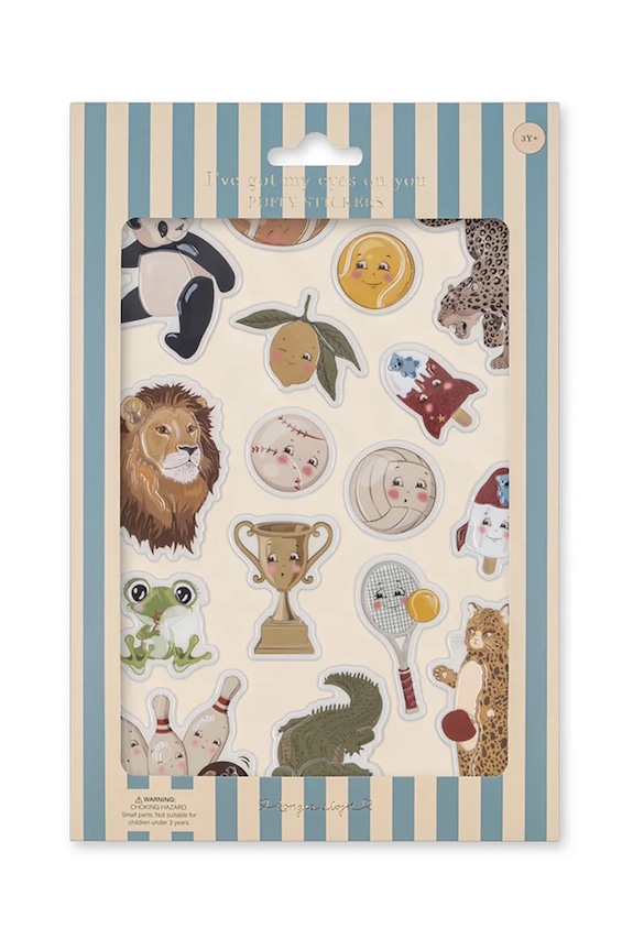 Konges Sløjd autocolante pentru copii PUFFY STICKERS multicolor KS105528.PPY2