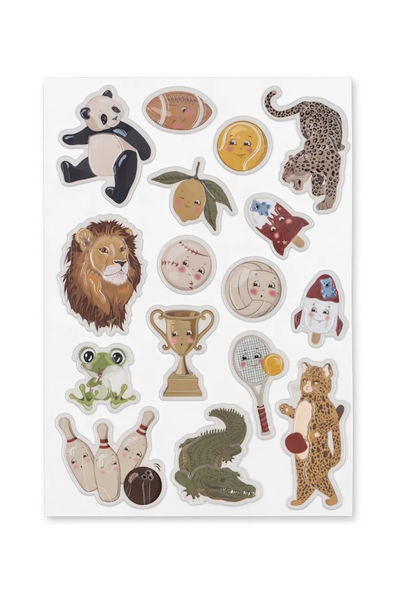Konges Sløjd autocolante pentru copii PUFFY STICKERS KS105528.PPY2 multicolor SS26
