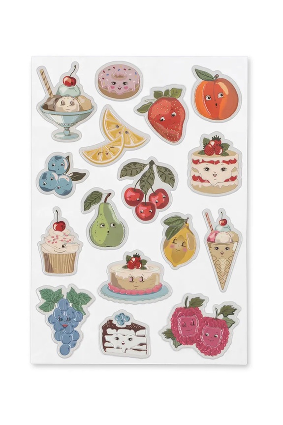 Konges Sløjd naklejki dziecięce PUFFY STICKERS KS105528.PPY2 multicolor SS26