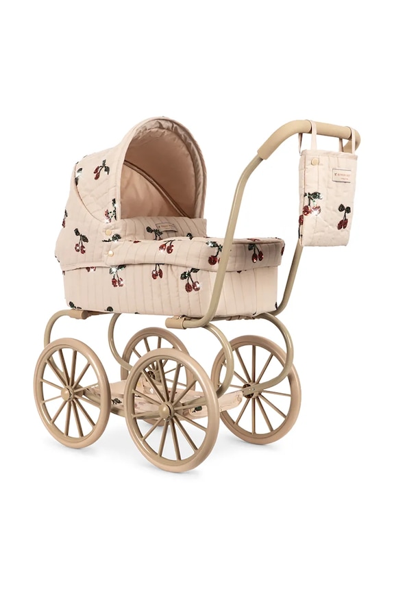Konges Sløjd wózek dla lalek dziecięcy MINNIE TULLE DOLL PRAM beżowy KS105663.PPY2