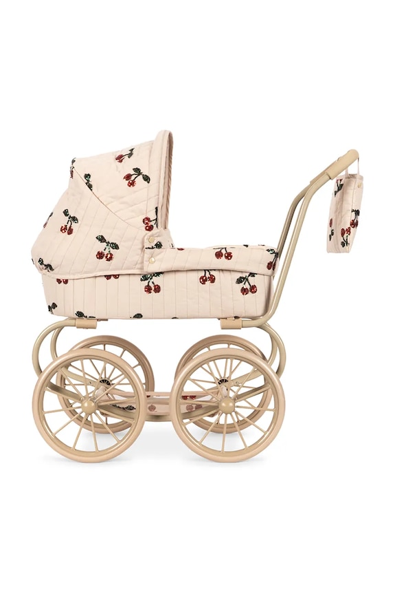 Konges Sløjd wózek dla lalek dziecięcy MINNIE TULLE DOLL PRAM KS105663.PPY2 beżowy SS26