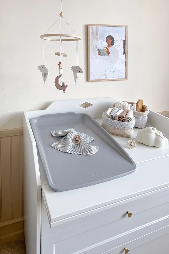 Cam Cam Copenhagen przewijak niemowlęcy Classic Grey szary 343.40