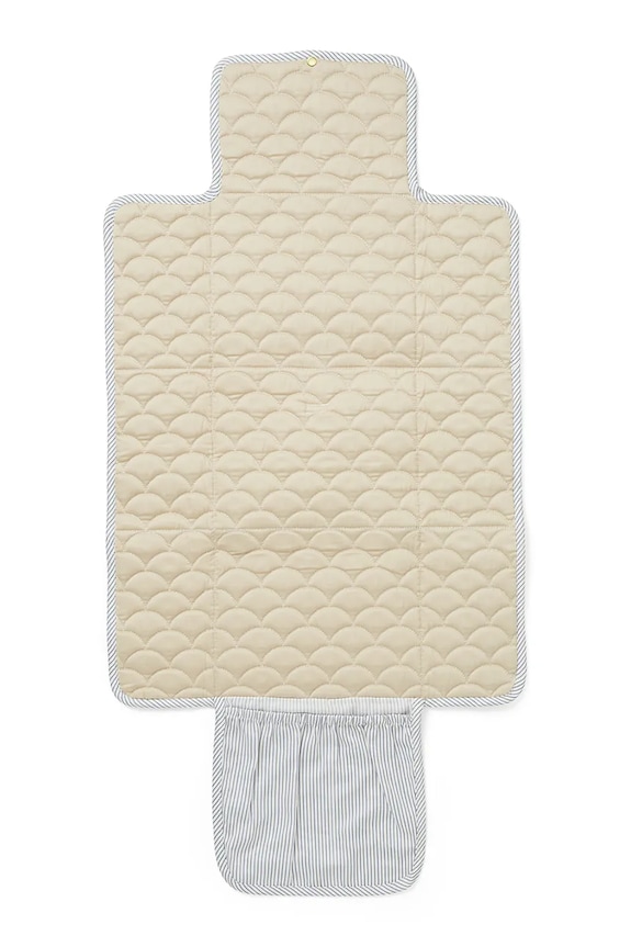 Cam Cam Copenhagen mata do przewijania niemowlęca Classic Stripes Blue, Praline 301.P85 niebieski SS26