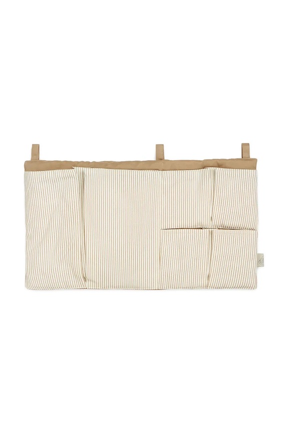 Cam Cam Copenhagen organizator suspendat pentru copii, din bumbac Classic Stripes Camel bej 1656.P88