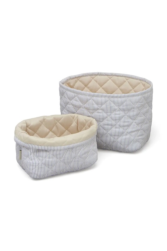 Cam Cam Copenhagen dětský uložný box Classic Stripes Blue, Praline modrá 1653.P85