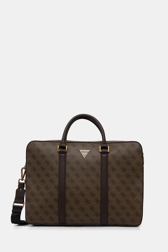 Obal na notebook Guess MILANO vzorovaný hnedá HMMILO.P6169