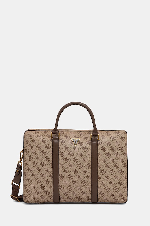 Obal na notebook Guess MILANO vzorovaný hnedá HMMILO.P6169