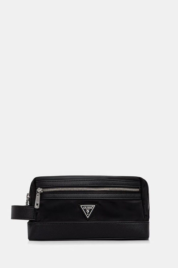 Guess portfard BERLIN negru PMBENY.P6161