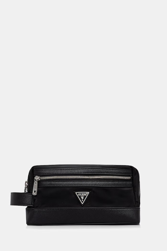 Guess portfard BERLIN negru PMBENY.P6161
