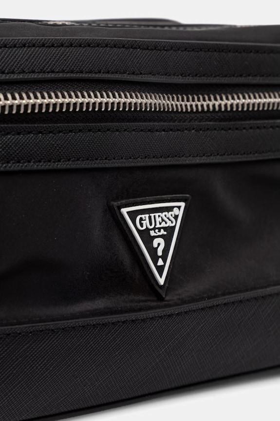 Guess portfard BERLIN negru PMBENY.P6161