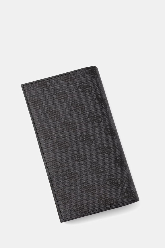 Akcesoria Guess etui na paszport MILANO SMMALO.LEA01 szary