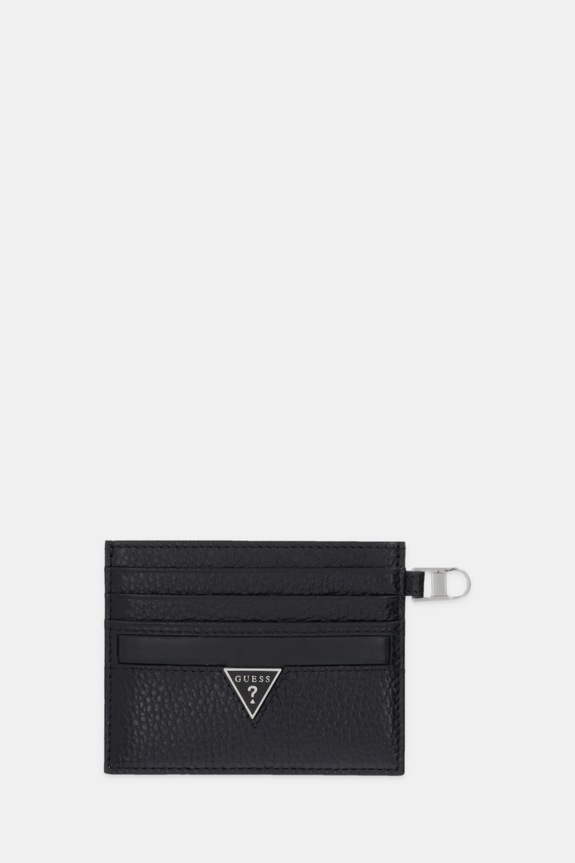 Guess etui na karty skórzane MONACO etui na karty czarny SMMOGR.LEA25