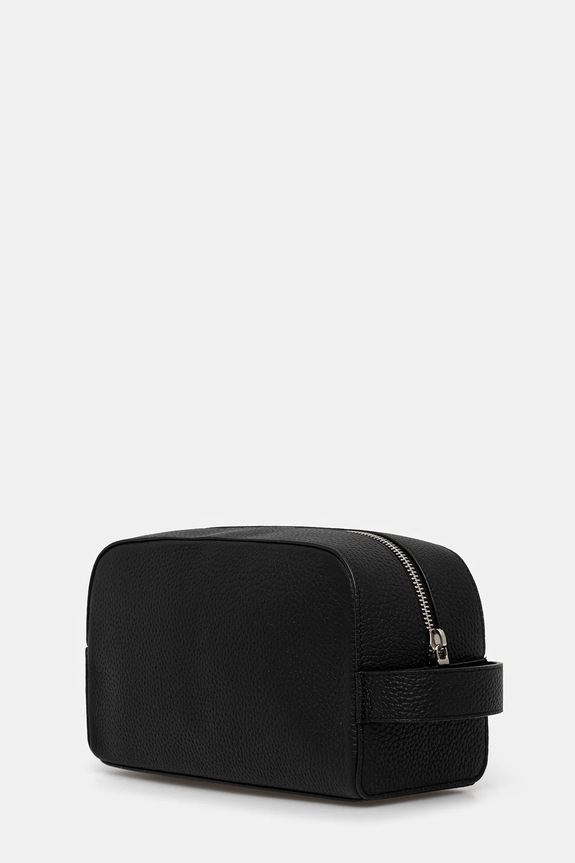 Δερμάτινη τσάντα καλλυντικών Calvin Klein LV04D1031G μαύρο SS26