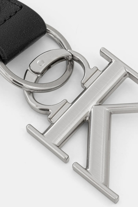 Calvin Klein přívěsek pánský kožený LV04D1157G stříbrná SS26