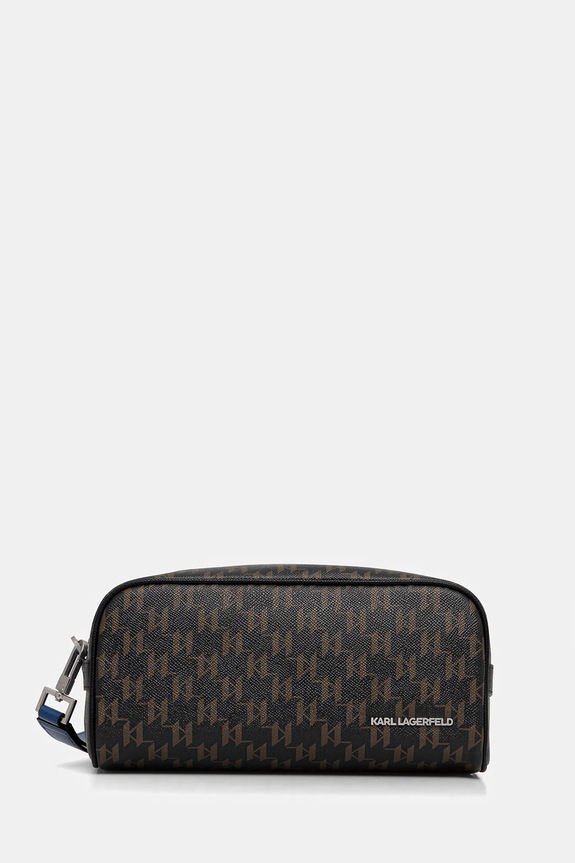 Νεσεσέρ καλλυντικών Karl Lagerfeld K/MONOGRAM καφέ B1M32056