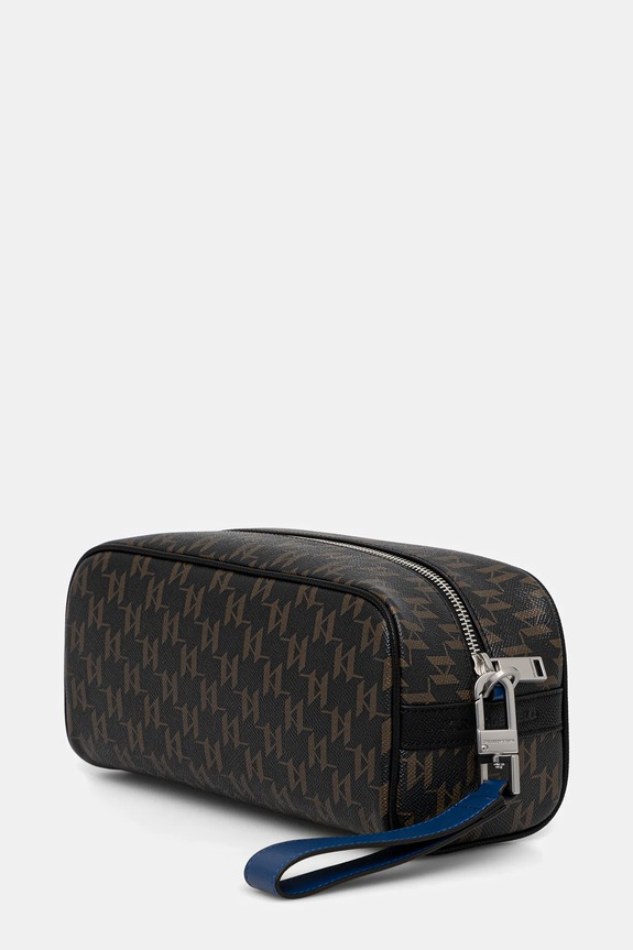 Νεσεσέρ καλλυντικών Karl Lagerfeld K/MONOGRAM B1M32056 καφέ SS26
