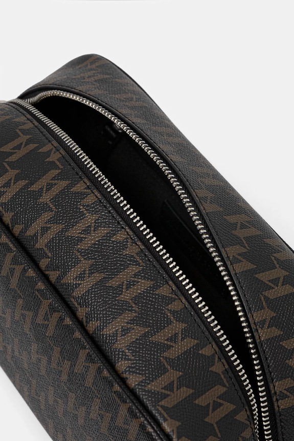 Νεσεσέρ καλλυντικών Karl Lagerfeld K/MONOGRAM καφέ B1M32056