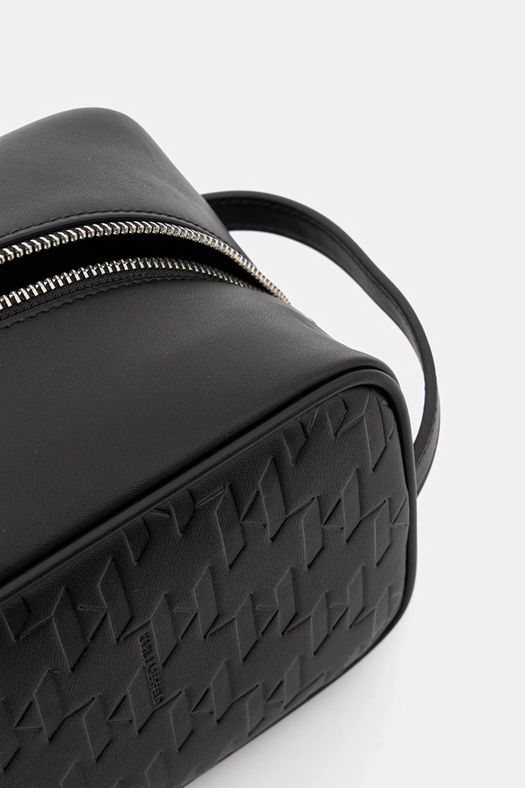Karl Lagerfeld kozmetikai táska K/TRAVELLER fekete B1M32051