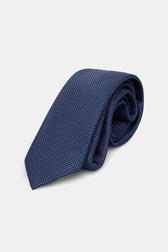 Calvin Klein cravată pentru bărbați, cu mătase bleumarin CK2311E006